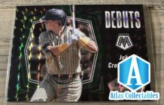 2021 Panini Mosaic Rookie Debuts Green Prizm SP #PD15 Padres RC